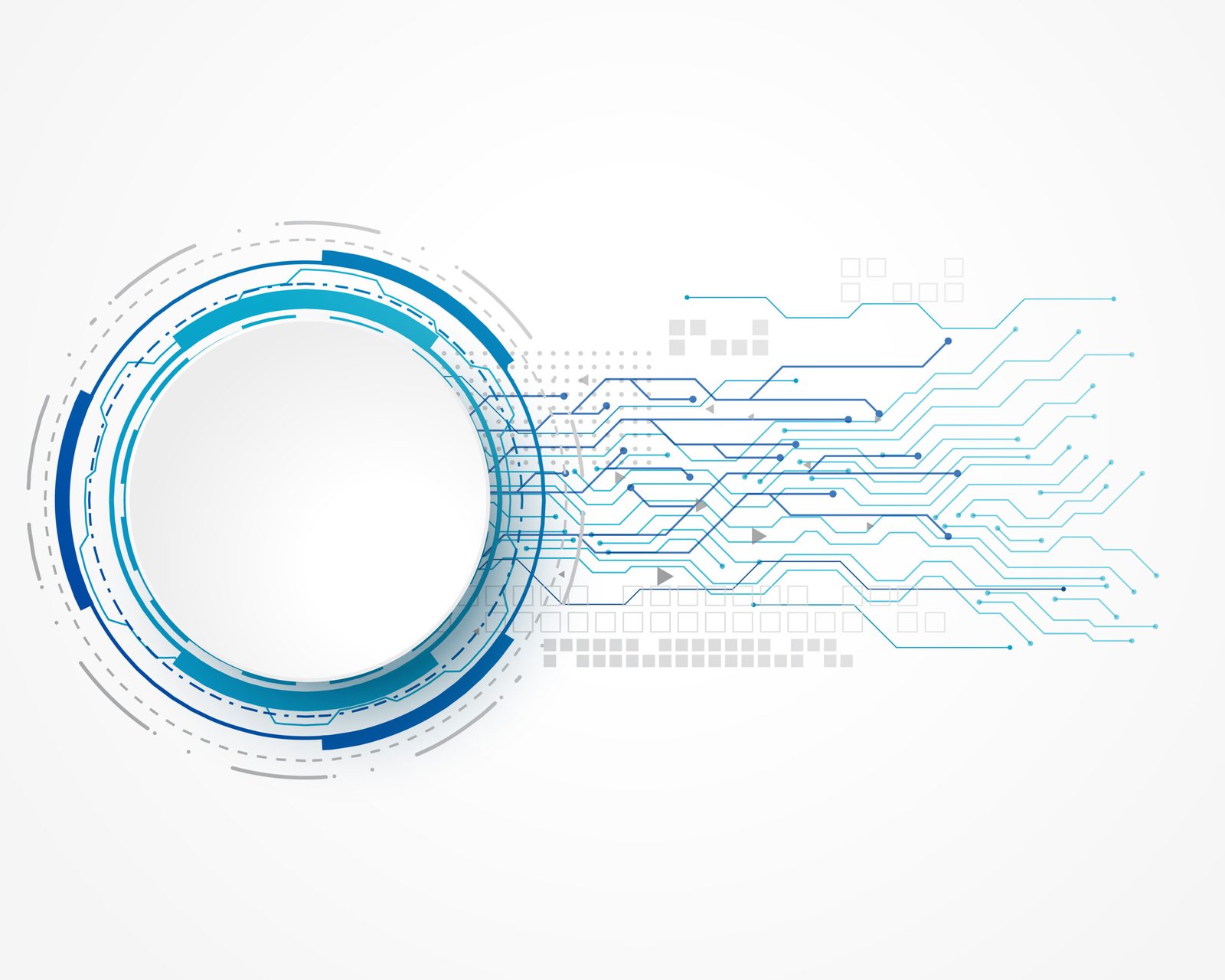 technology concept background with wire mesh and text space